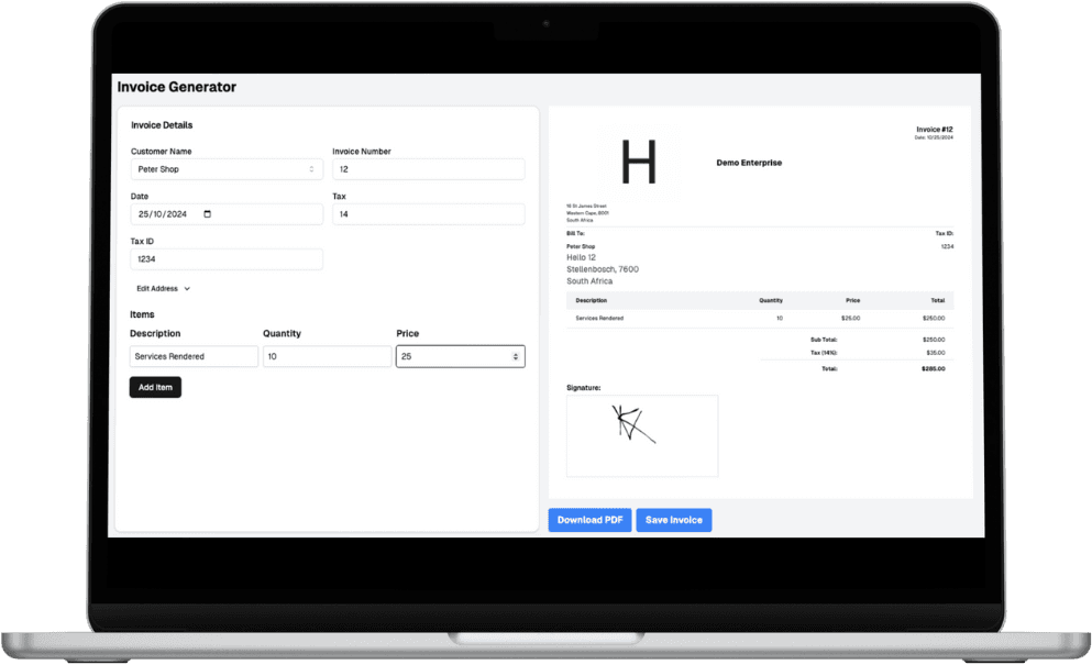 Invoice Generator